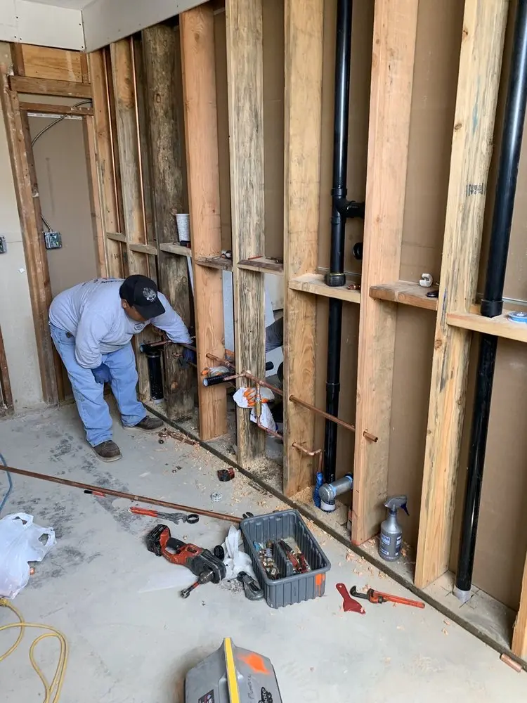 Commercial rough-in plumbing for Gas Line Repair in Lake Mohegan